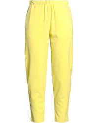 Ottod'Ame - Lime Pants Polyester, Viscose, Elastane - Lyst