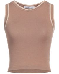 Caractere - Camel Sweater Viscose, Polyester, Polyamide - Lyst