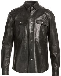 Rick Owens - Jacket Calfskin - Lyst