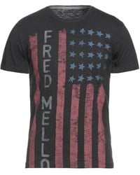 Fred Mello T-shirts - Grau