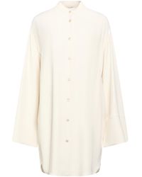 Agnona - Cream Shirt Wool - Lyst