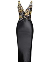 Versace - Midi-Kleid - Lyst