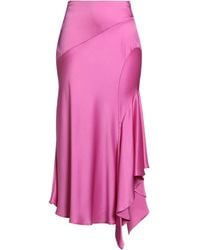 Semicouture - Midi Skirt Acetate, Viscose - Lyst
