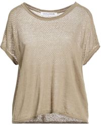 European Culture - Military Sweater Linen, Cotton - Lyst