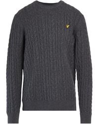 Lyle & Scott - Sweater Cotton, Polyamide, Elastane - Lyst