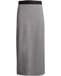 MSGM - Midi Skirts - Lyst