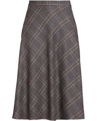 True Royal - Midi Skirt Polyester, Viscose, Elastane - Lyst