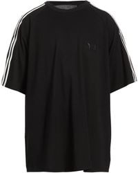 Y-3 - T-Shirt Lyocell, Wool, Polyamide, Elastane - Lyst