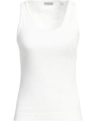 Burberry - Tank Top Cotton, Elastane - Lyst