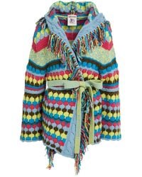 Semicouture - Light Cardigan Wool, Polyamide, Polyester, Alpaca Wool - Lyst