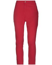 Manila Grace Pantalon - Rouge