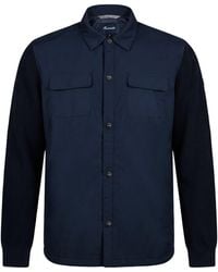 Façonnable - Midnight Jacket Polyester, Cotton - Lyst