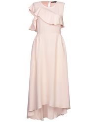 Maje 3/4 Length Dress - Pink