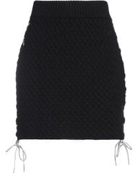 GIUSEPPE DI MORABITO - Mini Skirt Merino Wool, Cashmere - Lyst