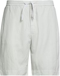 Officine Generale - Light Shorts & Bermuda Shorts Lyocell, Linen, Cotton - Lyst