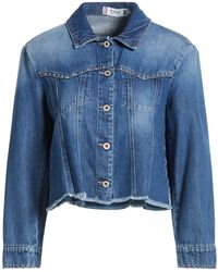 Please - Denim Outerwear Cotton, Lycra - Lyst
