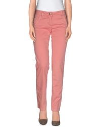 Jacob Cohen - Antique Rose Pants Cotton, Elastane - Lyst