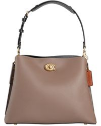 COACH - Dove Handbag Leather - Lyst