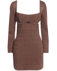 Hervé Léger - Mini-Kleid - Lyst