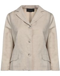 Fabiana Filippi Single-breasted Cotton Blazer in Black sport coats and suit jackets Womens Clothing Jackets Blazers 