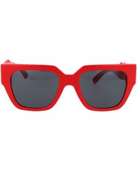 Lunettes de soleil Rouge pour femme | Lyst