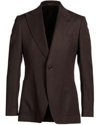 Lardini - Blazer Viscose, Silk - Lyst