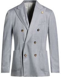Lardini - Blazer Cashmere, Wool, Silk - Lyst