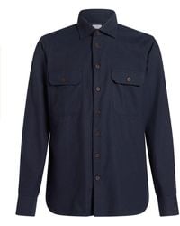 Borriello - Shirt Cotton - Lyst