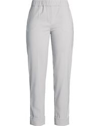D.exterior - Light Pants Polyester, Elastane - Lyst