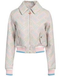 CASABLANCA - Jacket Virgin Wool, Cotton, Polyester, Polyamide, Elastane - Lyst