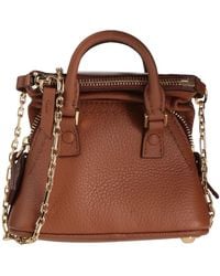 Maison Margiela - Cross-Body Bag Cow Leather, Zinc, Copper - Lyst