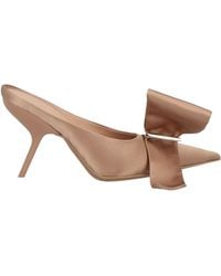 Ferragamo - Emii 85 T Sand Mules & Clogs Textile Fibers - Lyst