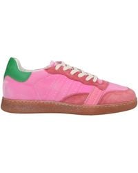 Date - Sneakers Leather, Textile Fibers - Lyst