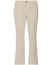 Berwich - Cream Pants Cotton, Elastane - Lyst