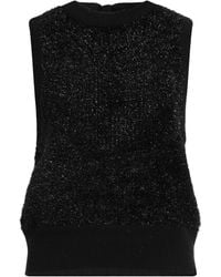 Ganni - Sweater Metallic Fiber, Polyamide, Wool - Lyst