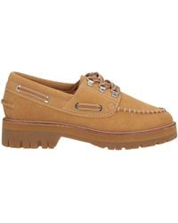 Rag & Bone - Cameron Boat Shoe Camel Loafers Leather - Lyst