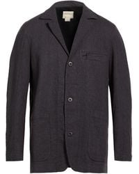 Crossley - Charcoal Blazer Cotton, Linen - Lyst