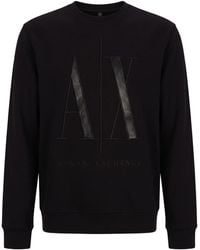 ARMANI EXCHANGE - Sweatshirt Cotton - Lyst