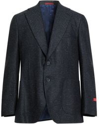 Isaia - Blazer Wool, Silk - Lyst