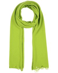 Amaranto - Lime Scarf Wool, Cashmere - Lyst