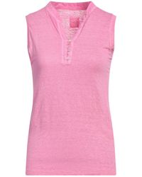 120% Lino - T-Shirt Linen - Lyst