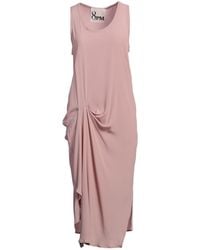 8pm - Midi Dress Acetate, Silk - Lyst