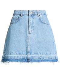 Kaos - Denim Skirts - Lyst