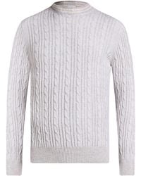 Eleventy - Platinum Light Sweater Cashmere - Lyst