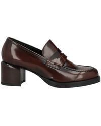 POESIE VENEZIANE - Chocolate Loafers Leather - Lyst