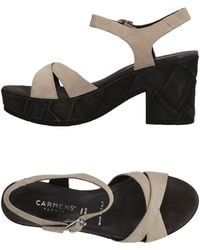 Carmens - Sandals Soft Leather - Lyst