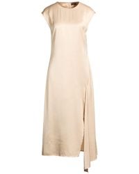 Peserico - Midi Dress Viscose - Lyst