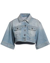Pinko - Denim Outerwear - Lyst
