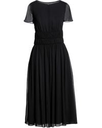 Emporio Armani - Midi-Kleid - Lyst