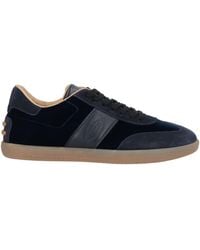 Tod's - Sneakers Leather, Textile Fibers - Lyst